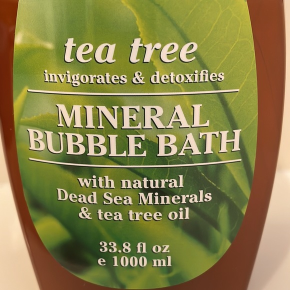 Dead Sea Collection Tea Tree Detox & Invigorate Mineral Bubble Bath 33.8oz NEW!! - Picture 1 of 7